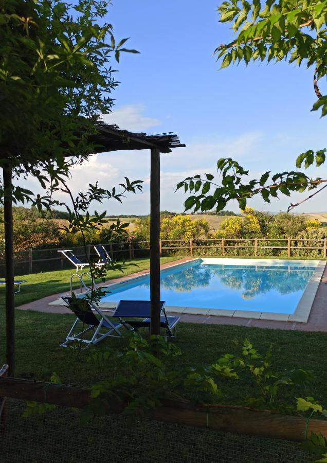 Villa Podere Cartaio Bio Estate Pool Airc 圣罗科阿费力 外观 照片