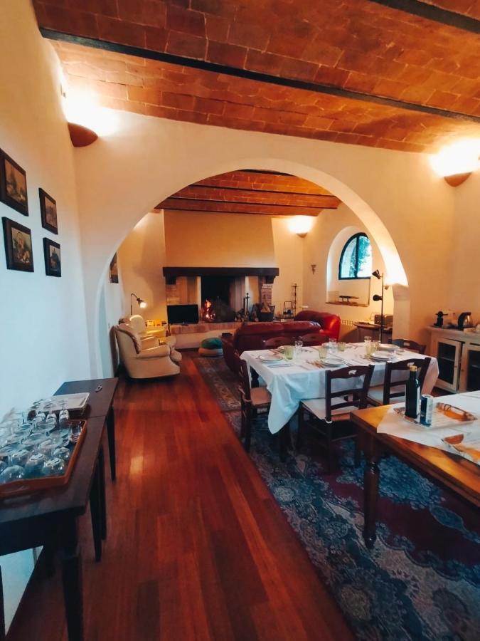 Villa Podere Cartaio Bio Estate Pool Airc 圣罗科阿费力 外观 照片