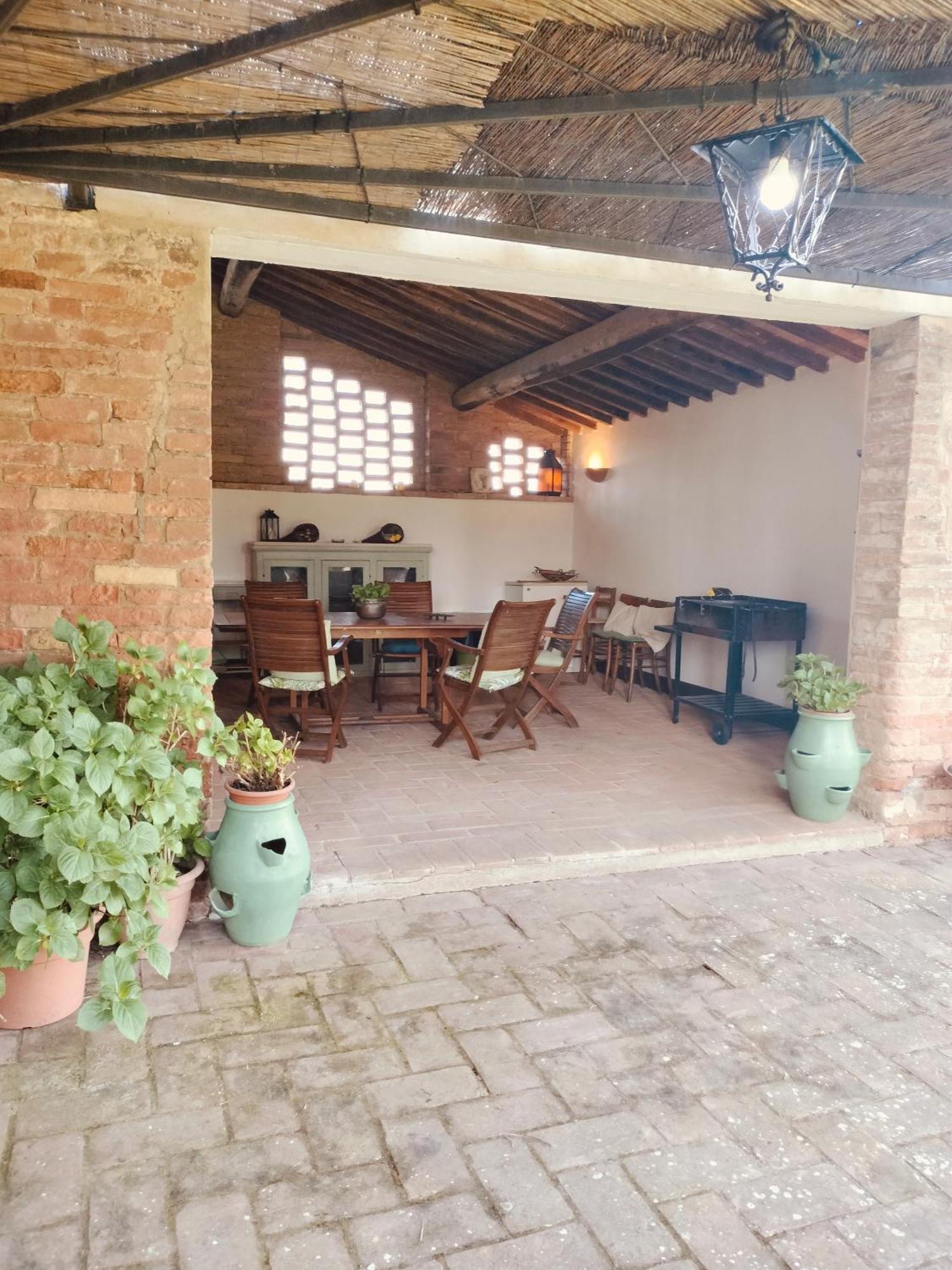 Villa Podere Cartaio Bio Estate Pool Airc 圣罗科阿费力 外观 照片